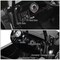Black Plastic Kids Ride-On Jeep Car with Twin Motors, Remote and LED Lights